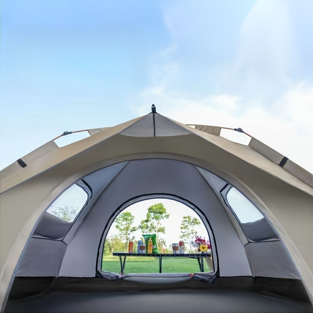 Camping Skyddstält med Oxford Tygeram Carvallo