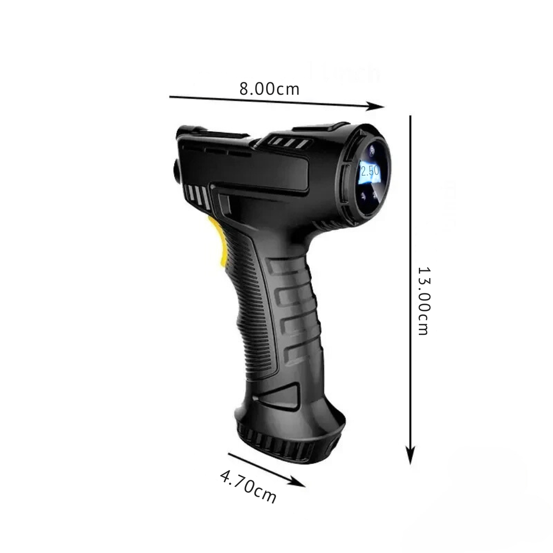 Däckpump med digital display och LED-lampa Carvallo