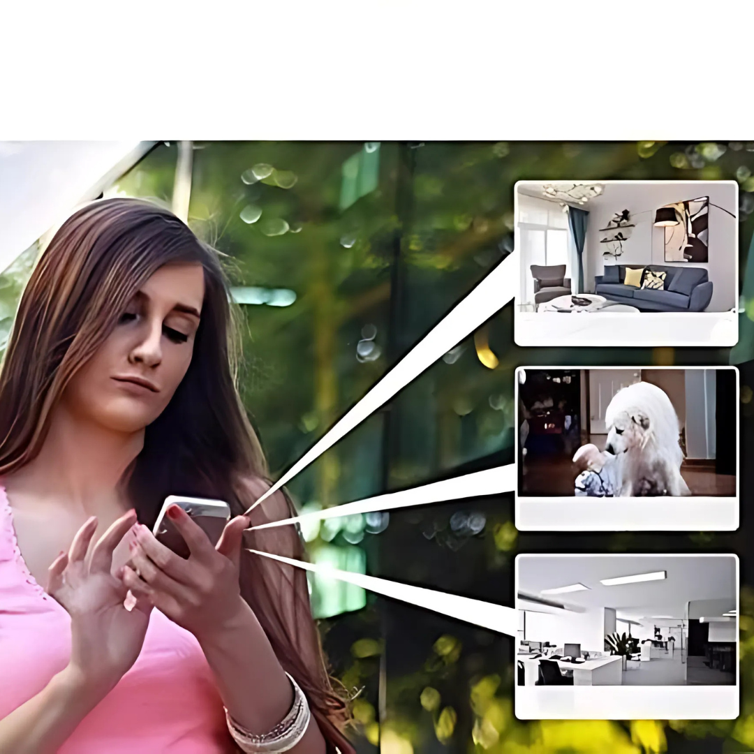 Hemsäkerhet Mini Trådlös Spionkamera Carvallo