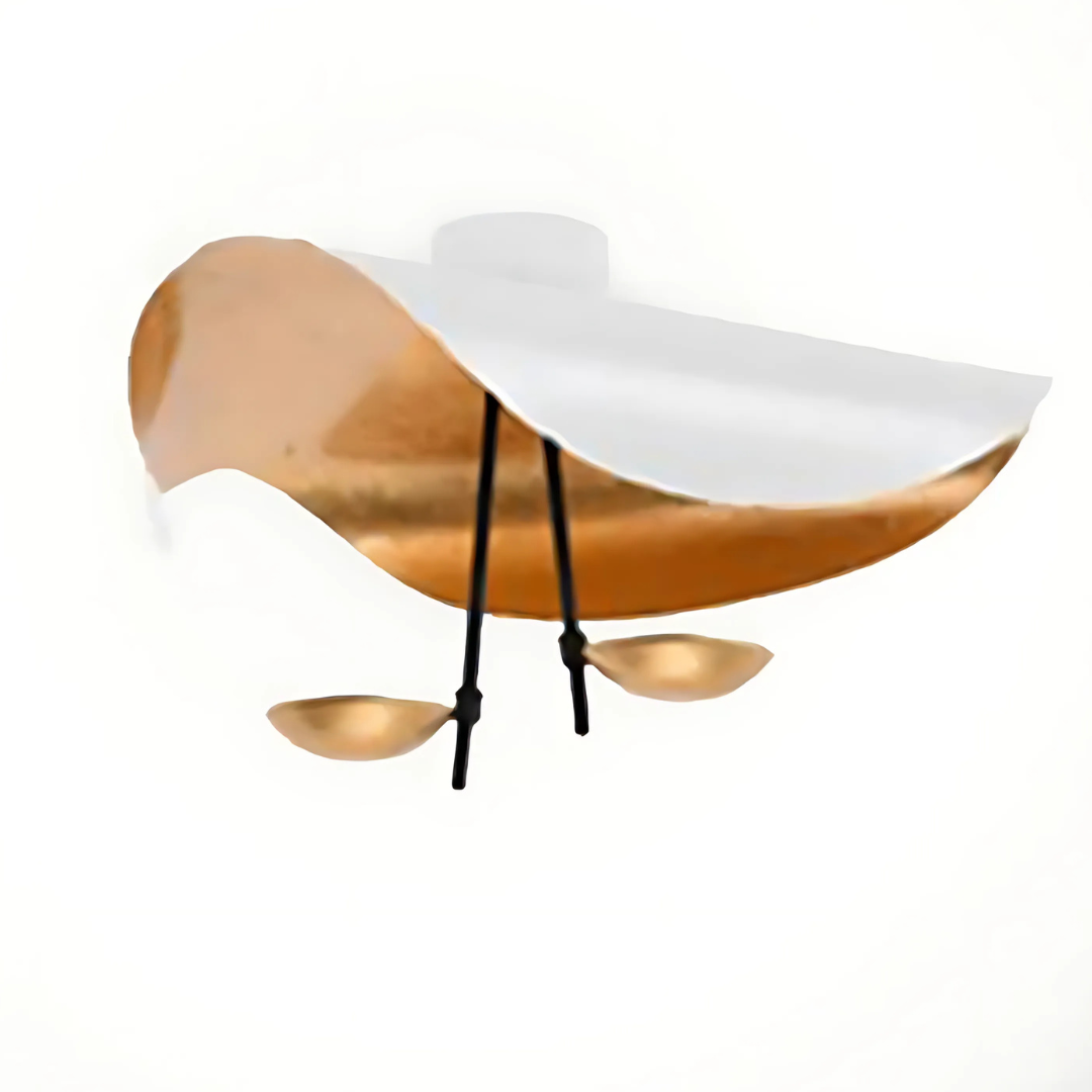 Taklampa Guldblad Modern Pendellampa Carvallo