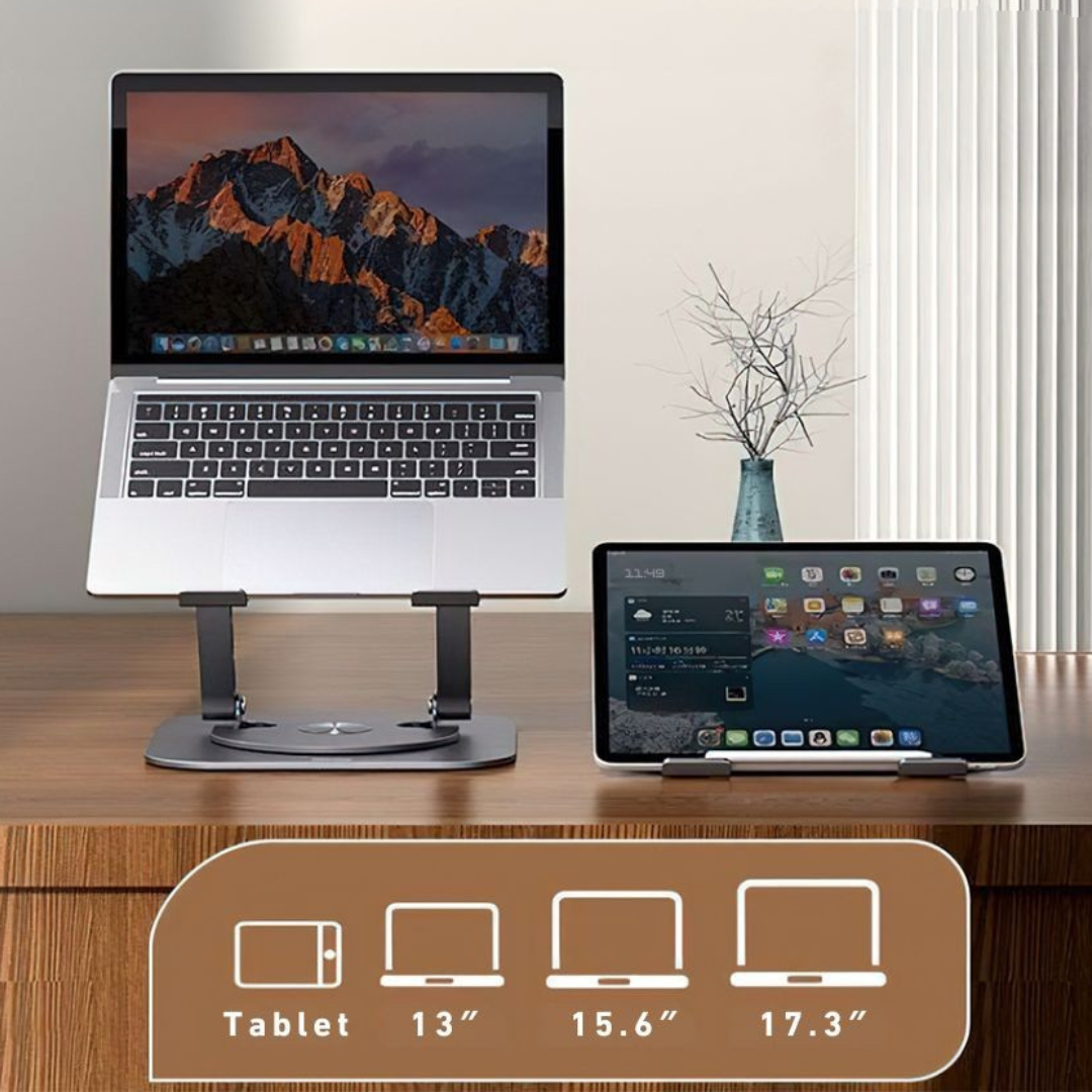 Laptop Ställ Justerbar Aluminium Skrivbordshållare Carvallo