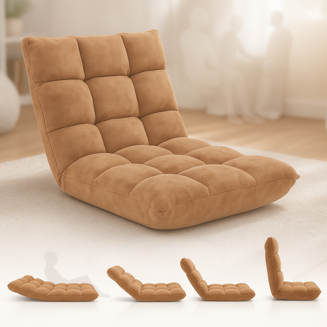 Golvstol med justerbart ryggstöd Carvallo