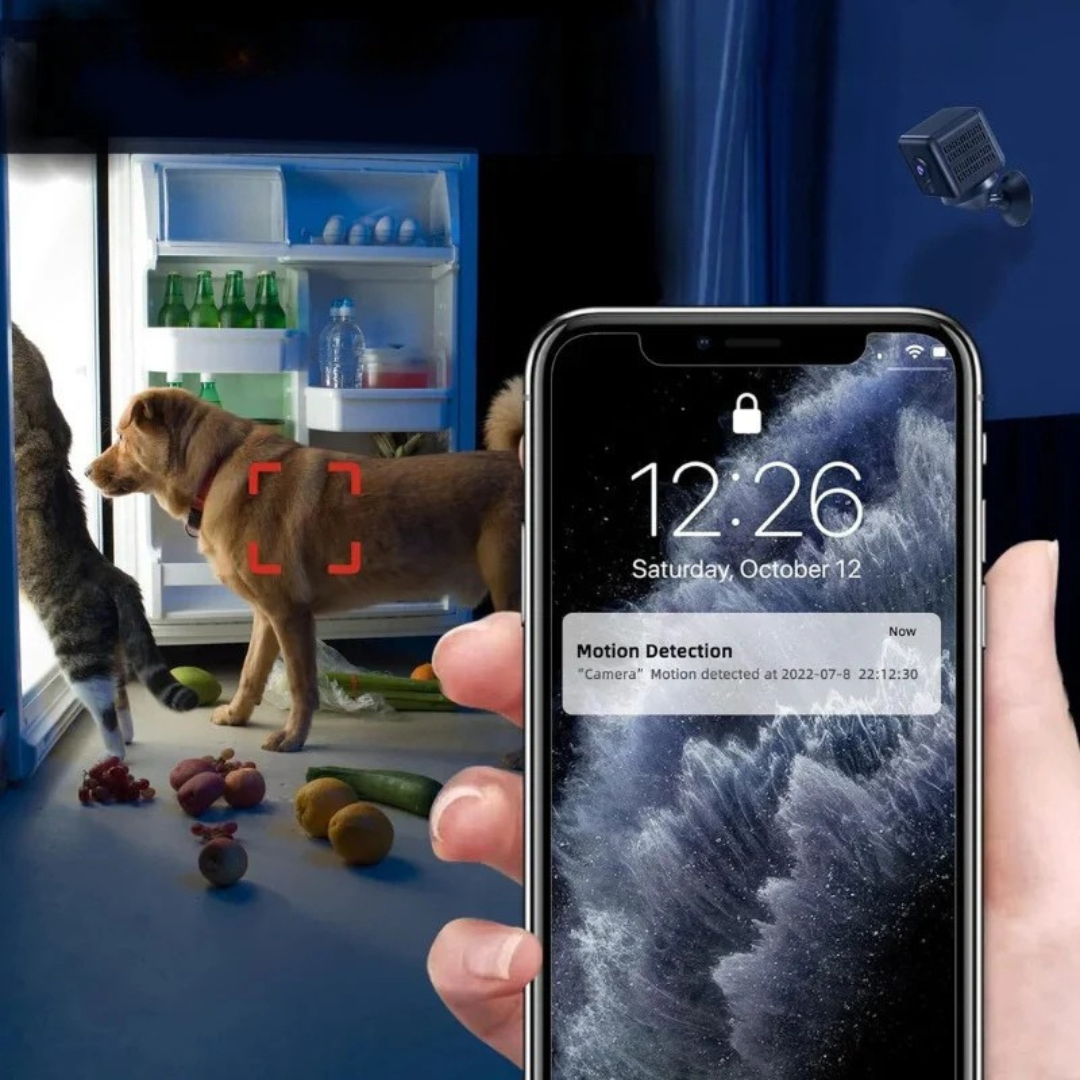 Hemsäkerhet Mini Trådlös Spionkamera Carvallo