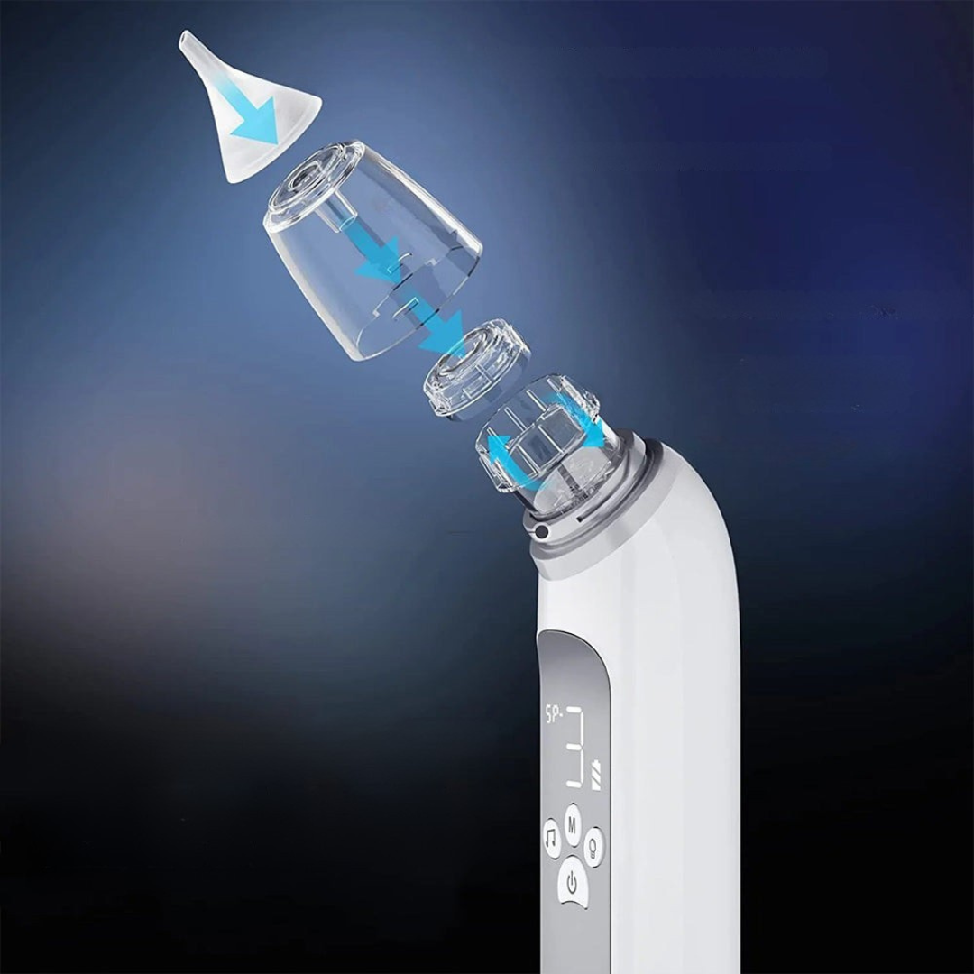 Nasal Aspirator Elektrisk Babynäsa Rengöringsapparat Carvallo