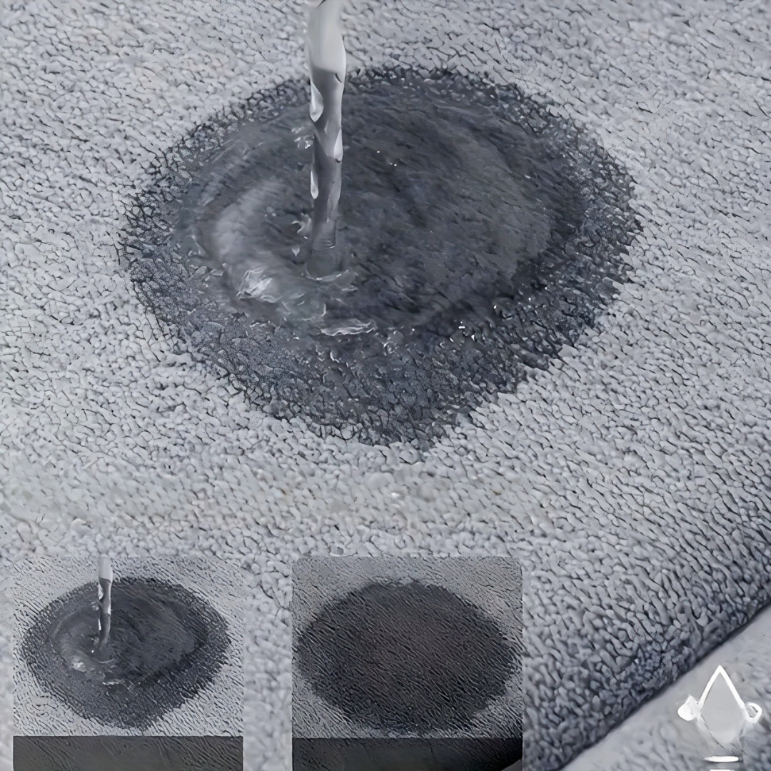 Badrug med minnesskumkuddar komfort Carvallo