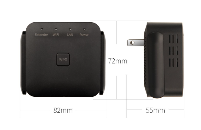 WiFi Booster Dual Band Trådlös Signalförstärkare Carvallo