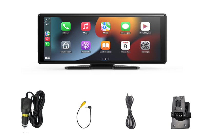 Trådlös bilskärm med pekskärm för navigering Carvallo