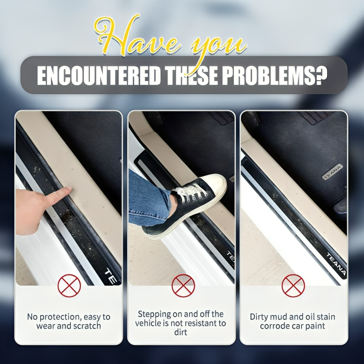 Carvallo | StepGrip - Kolfiber dörrskyddsdekaler Carvallo