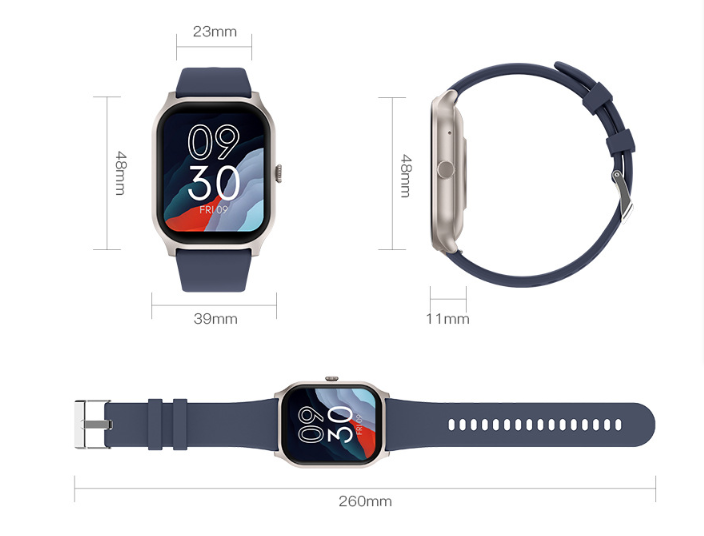 Smartwatch Fitness Tracker med Stort Display Carvallo