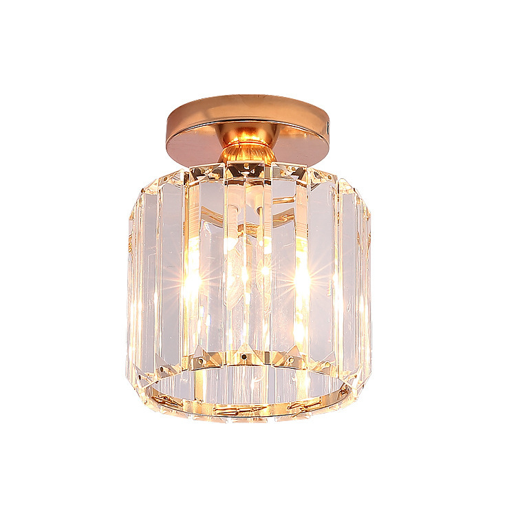 Taklampa Kristall Flush Mount Modern Armatur Carvallo