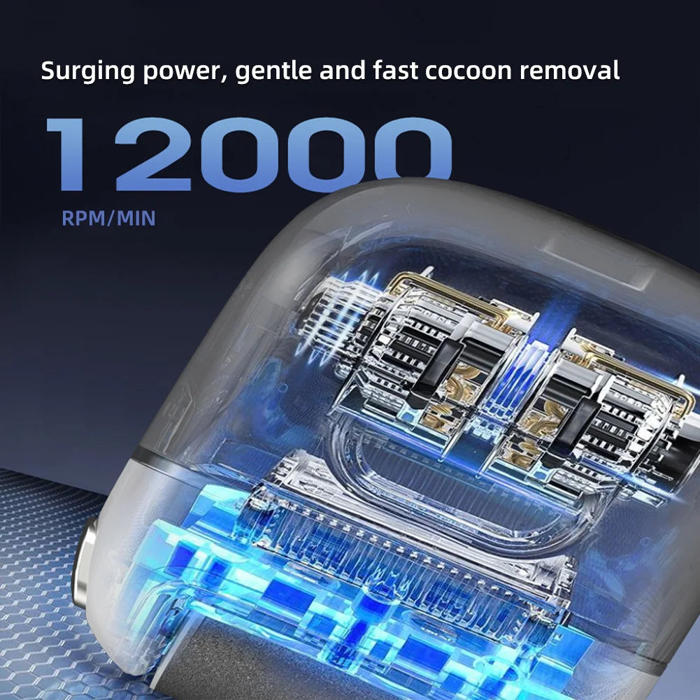 Royallure Elektrisk Fot Smoother - Enkelt Hälenborttagare för Mjuka, Friska Fötter Carvallo