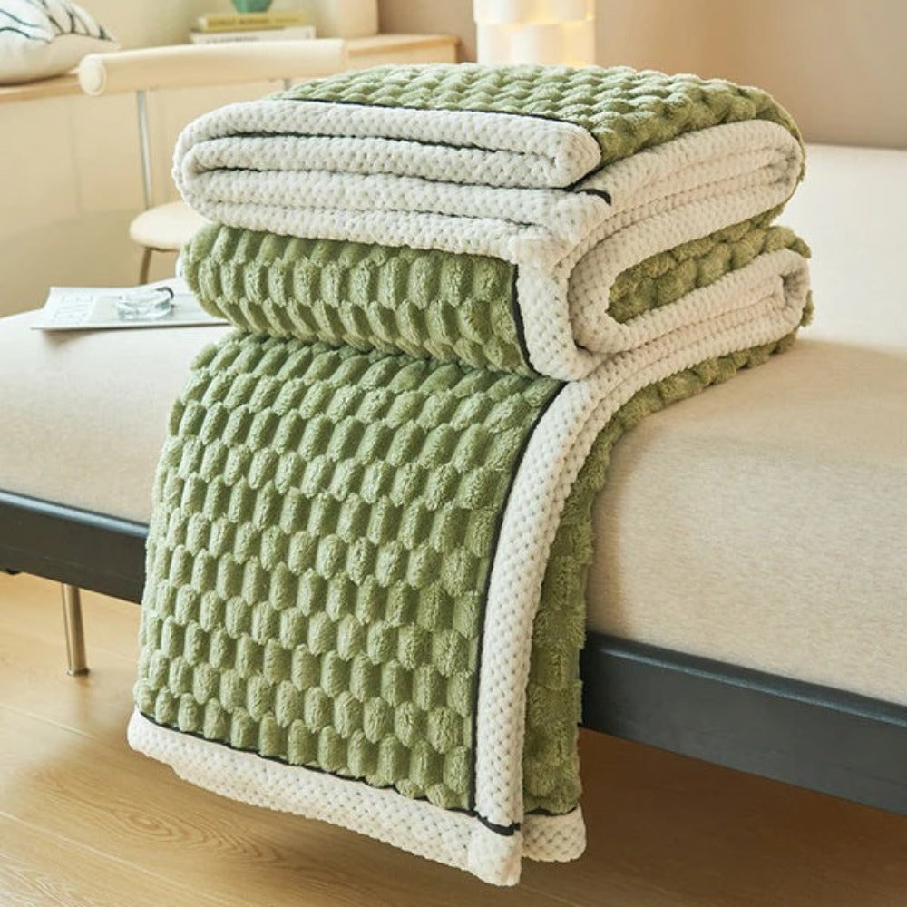 Carvallo – Ultimate Soft Sherpa Fleece Blanket för ren avkoppling Carvallo