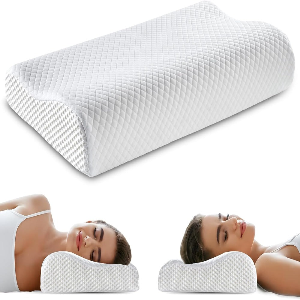 Premium Cloud Comfort Pillow – Memory Foam för tryckavlastning & djup sömn Carvallo