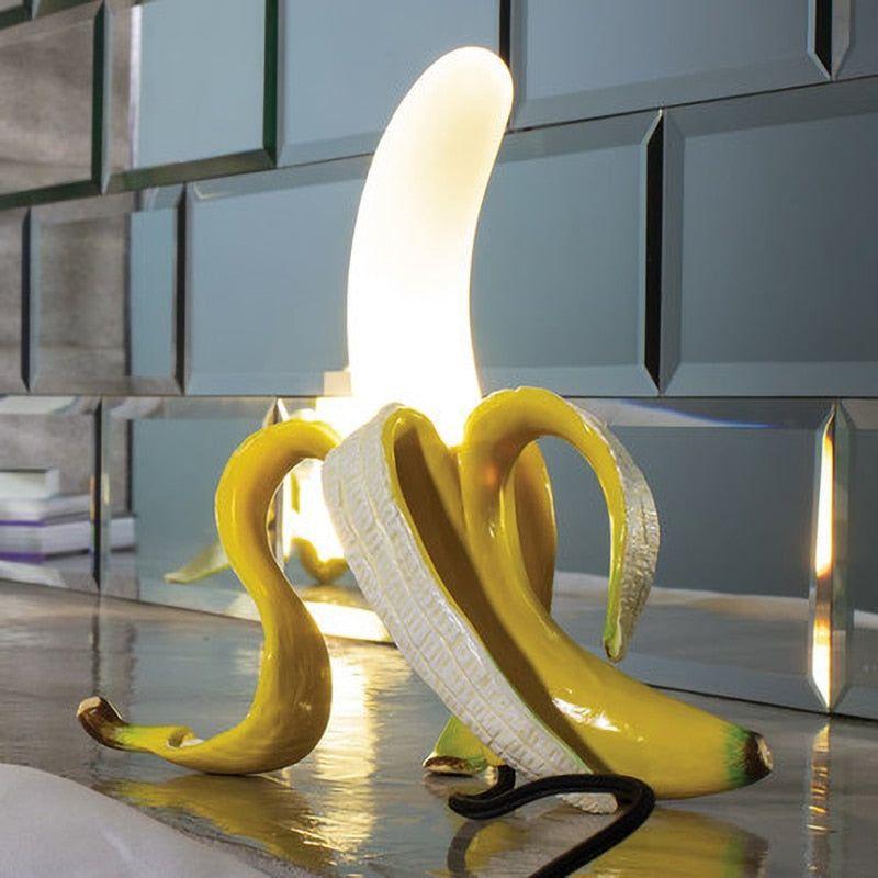 LuminaBanana Lamp - Dekorativ bananbordslampa Carvallo