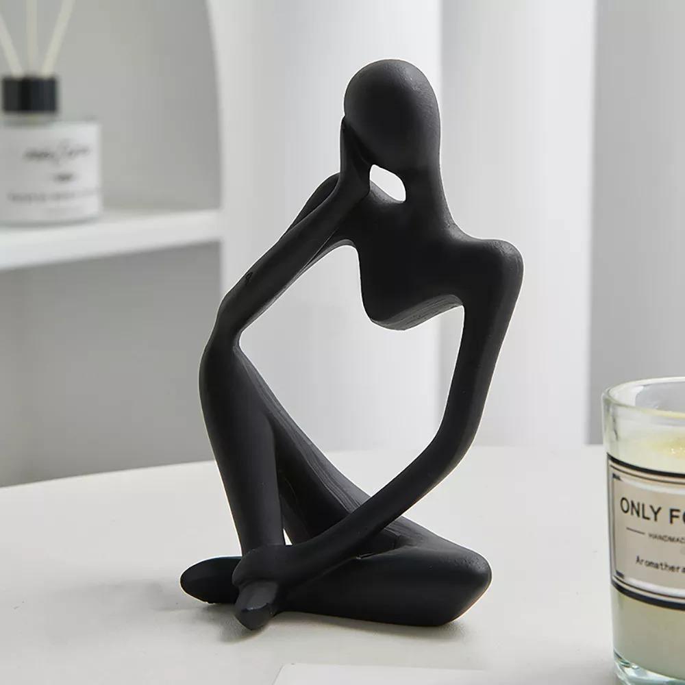 Carvallo – Minimalist Tänker Skulptur med Modern Elegans Carvallo