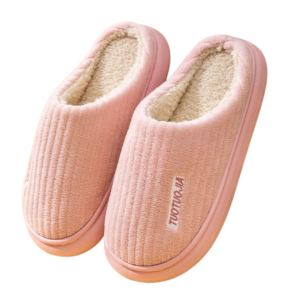 Memory Foam Fluffiga tofflor av plysch Bellasverige