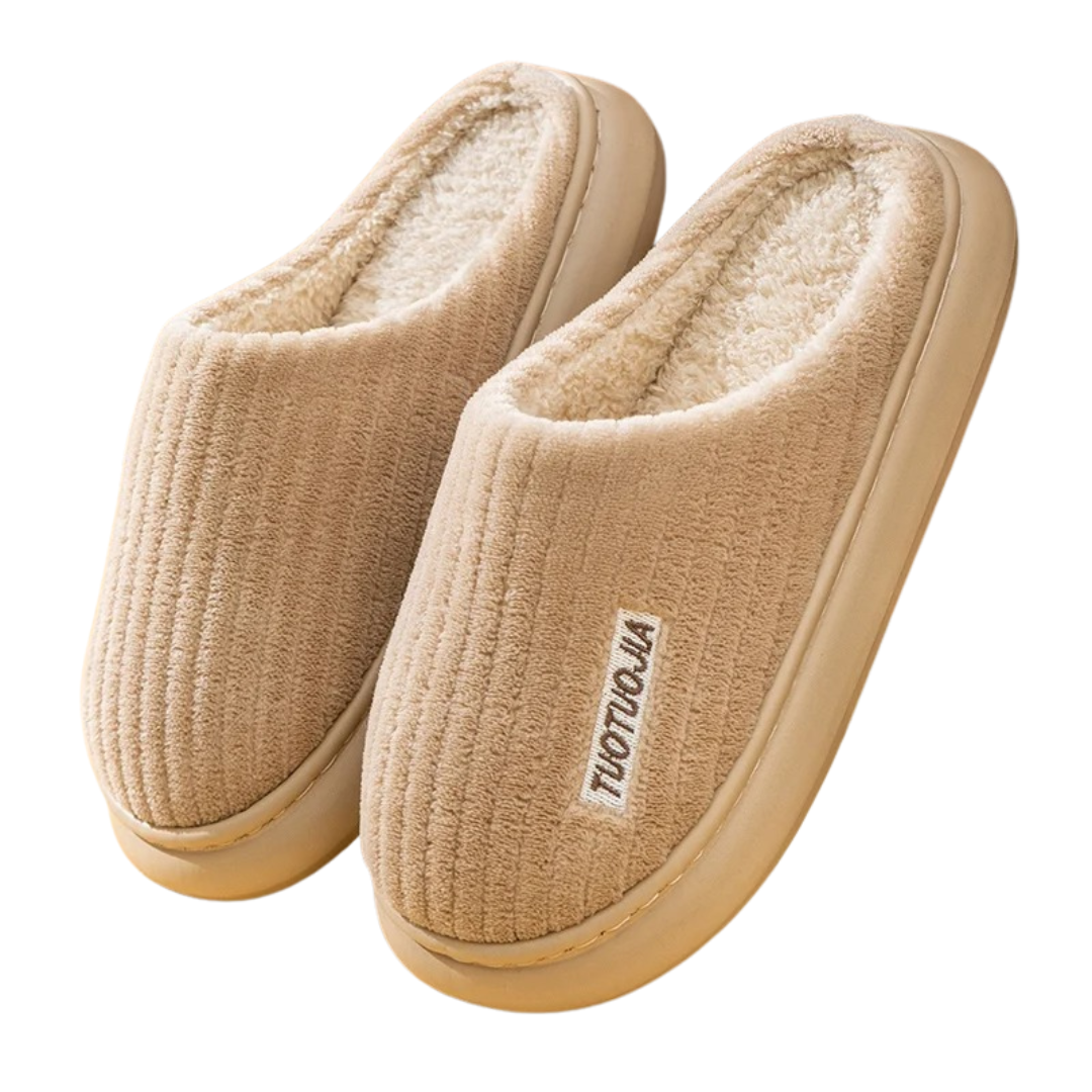 Memory Foam Fluffiga tofflor av plysch Bellasverige