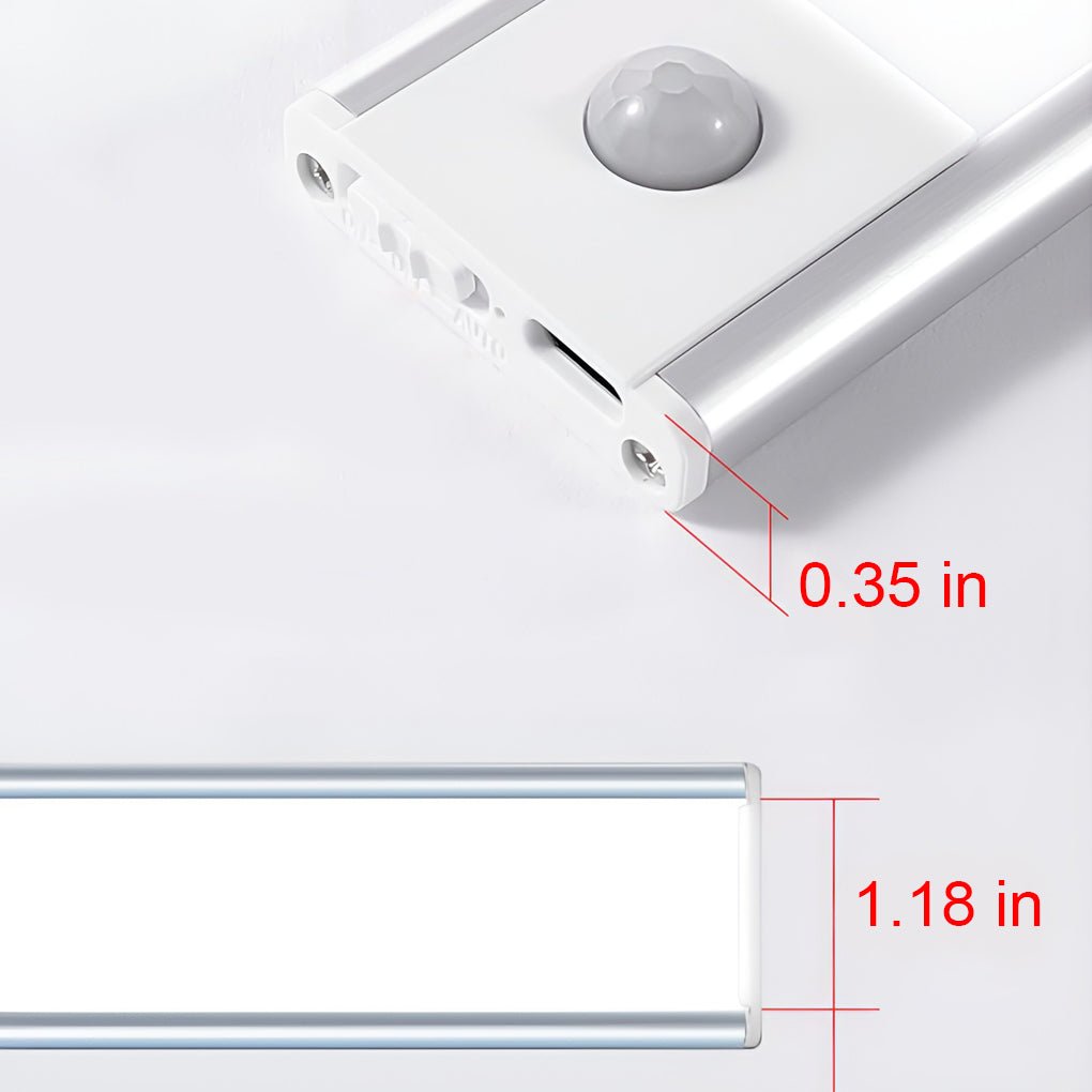 Skåplucka ljus med rörelsesensor uppladdningsbar LED Carvallo