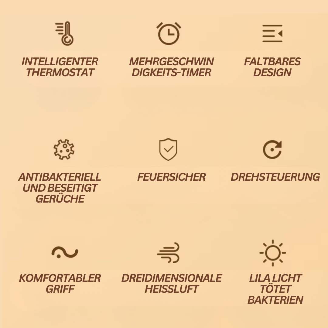 Elektrisk skotork och luktborttagare – Snabbverkande varmluftssystem MILA Sverige