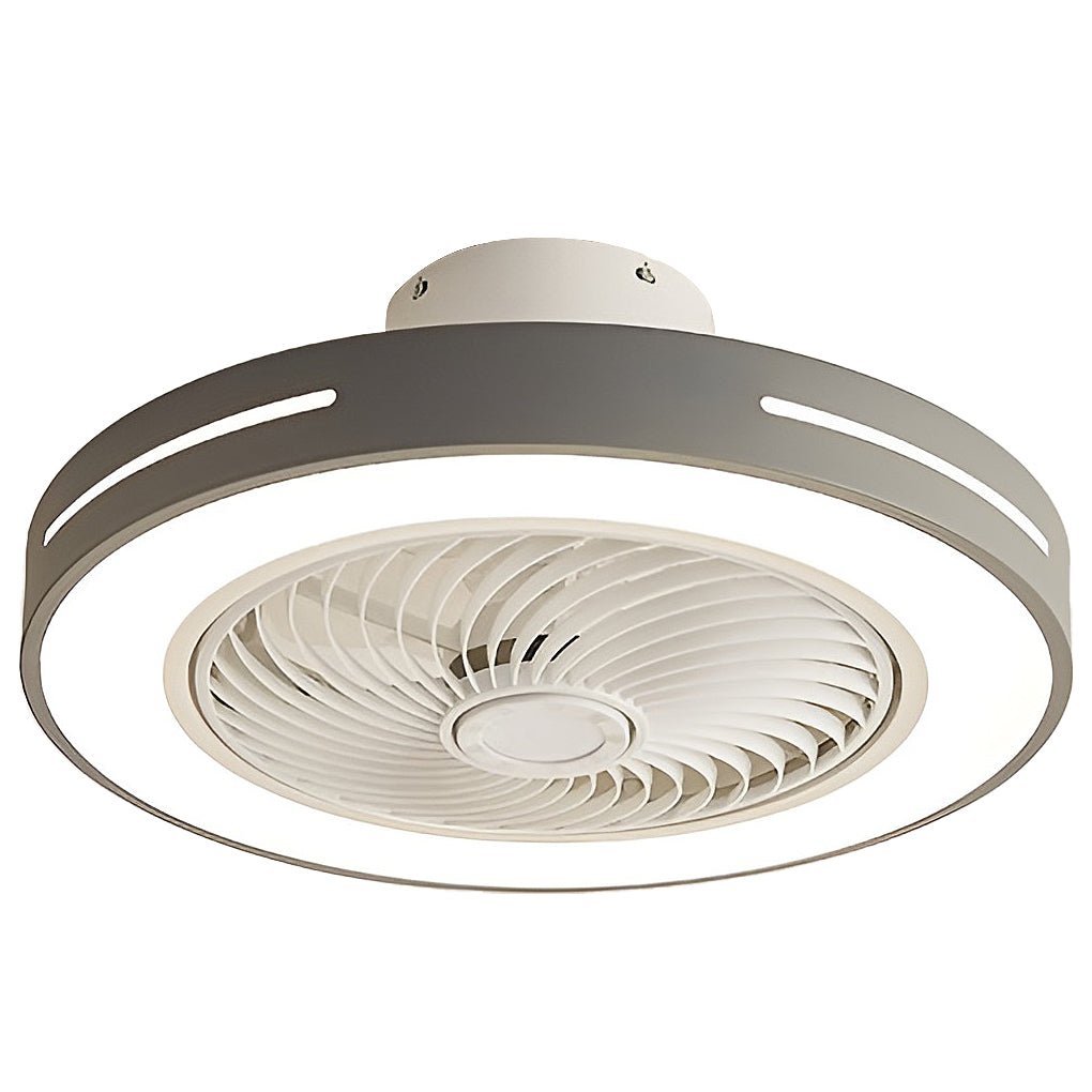 Takfläktlampa med fjärrkontroll dimbar LED Carvallo