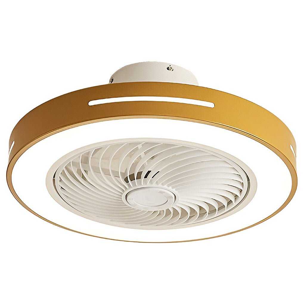 Takfläktlampa med fjärrkontroll dimbar LED Carvallo