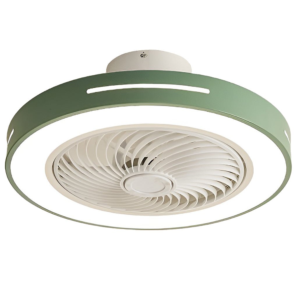 Takfläktlampa med fjärrkontroll dimbar LED Carvallo