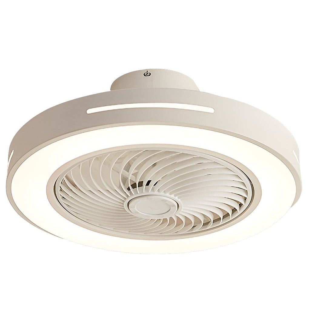 Takfläktlampa med fjärrkontroll dimbar LED Carvallo