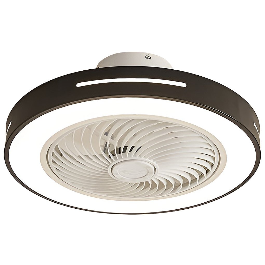 Takfläktlampa med fjärrkontroll dimbar LED Carvallo