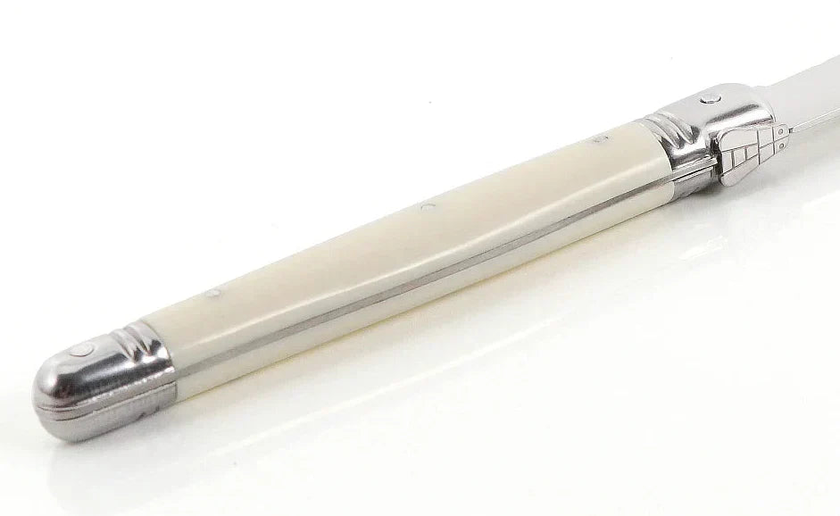 IvoryElegance – Lyxigt Laguiole-bestickset i rostfritt stål Carvallo