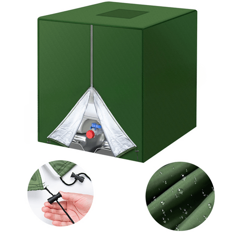AquaShield Cover | UV-resistent vattentät tankskydd 1000L Carvallo