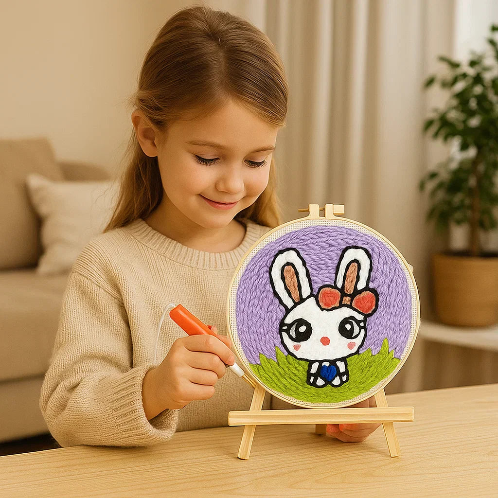 Avkopplande Stickset med olika designer Carvallo