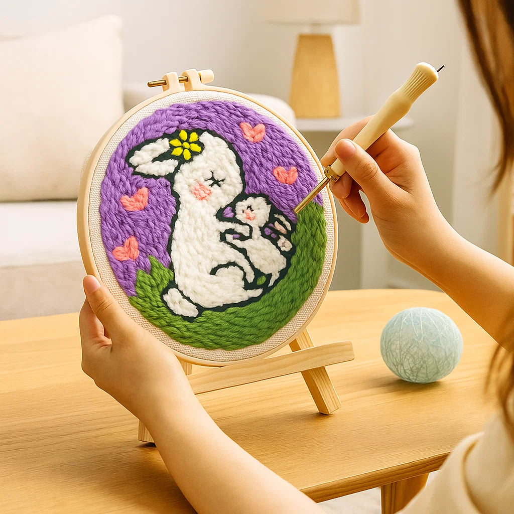 Avkopplande Stickset med olika designer Carvallo