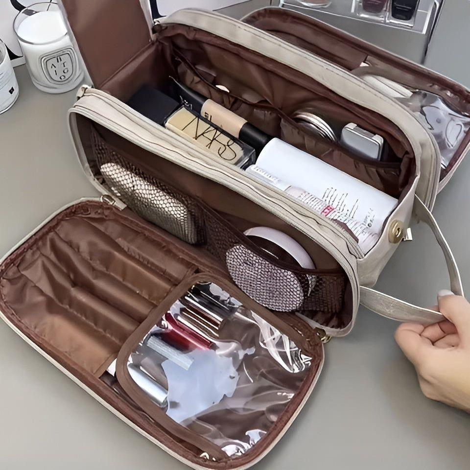 Carvallo Kosmetiktasche Resväska Organizer | Vattenavvisande & Mångsidig | Stort utrymme med fack Carvallo