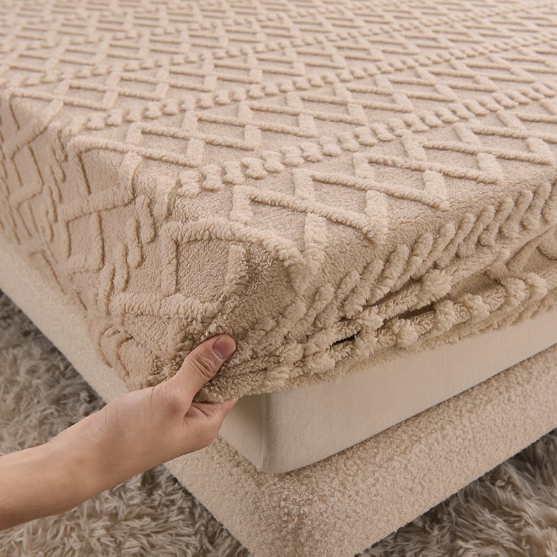 Duvet Cover Set Mjuk Sammet Sängkläder Carvallo