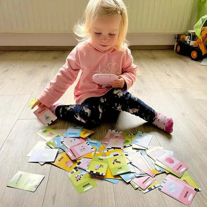 KidPlay Pratkort (Inkluderar 144 Kort)-AirFlow-Hemnix