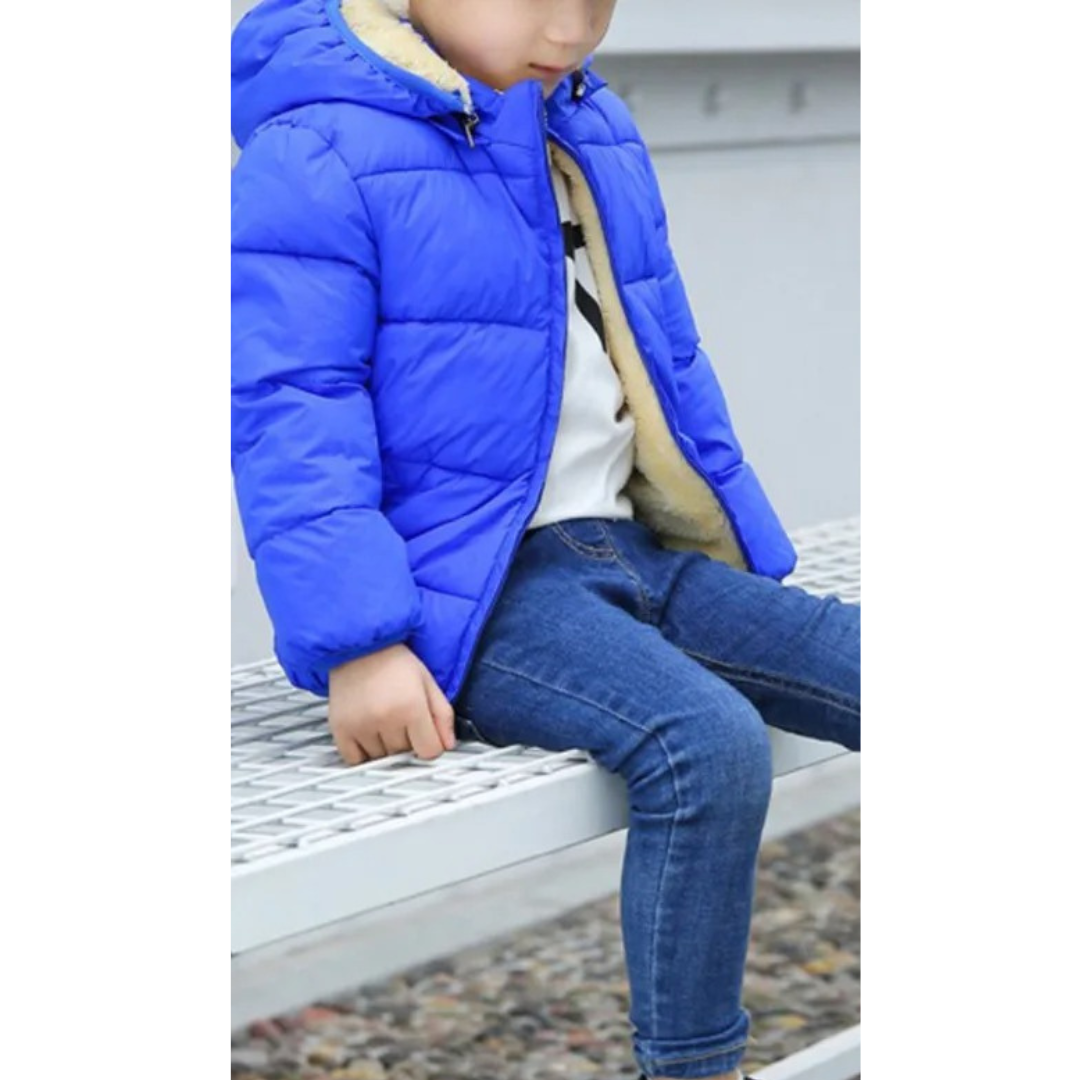 Huvjacka med päls för barn-Hemnix-Hemnix