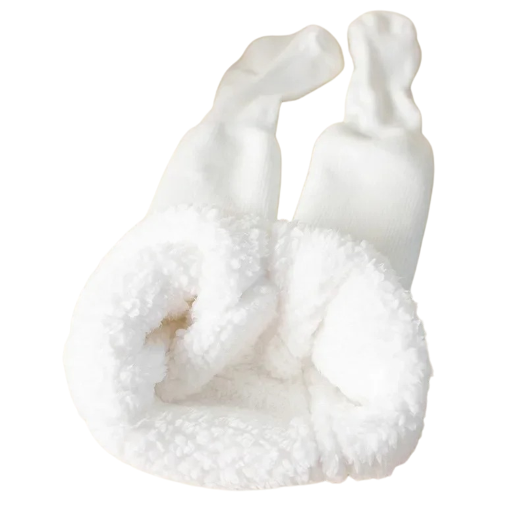 Tjocka vintertights i bomull för barn-Bellasverige-Vit-XS (6-12M)-Hemnix