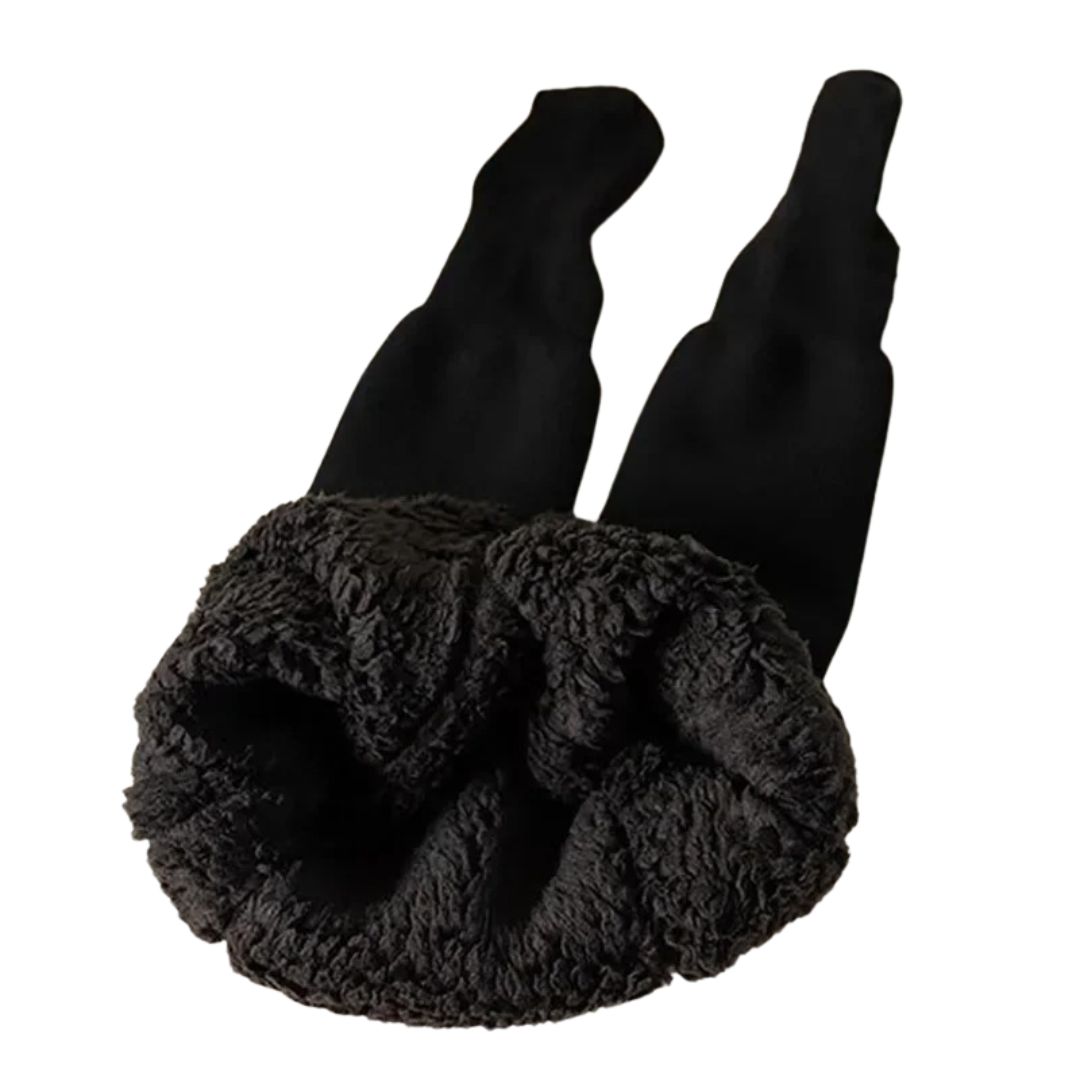 Tjocka vintertights i bomull för barn-Bellasverige-Svart-XS (6-12M)-Hemnix