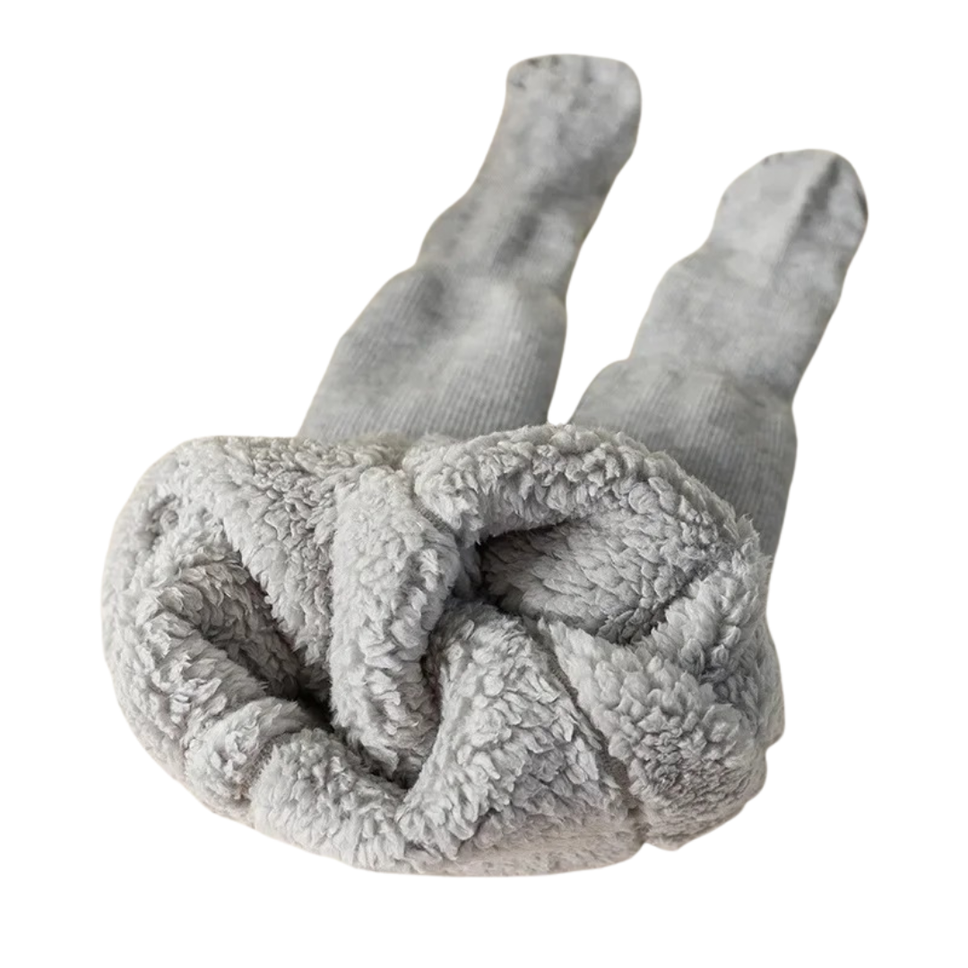 Tjocka vintertights i bomull för barn-Bellasverige-Grå-XS (6-12M)-Hemnix