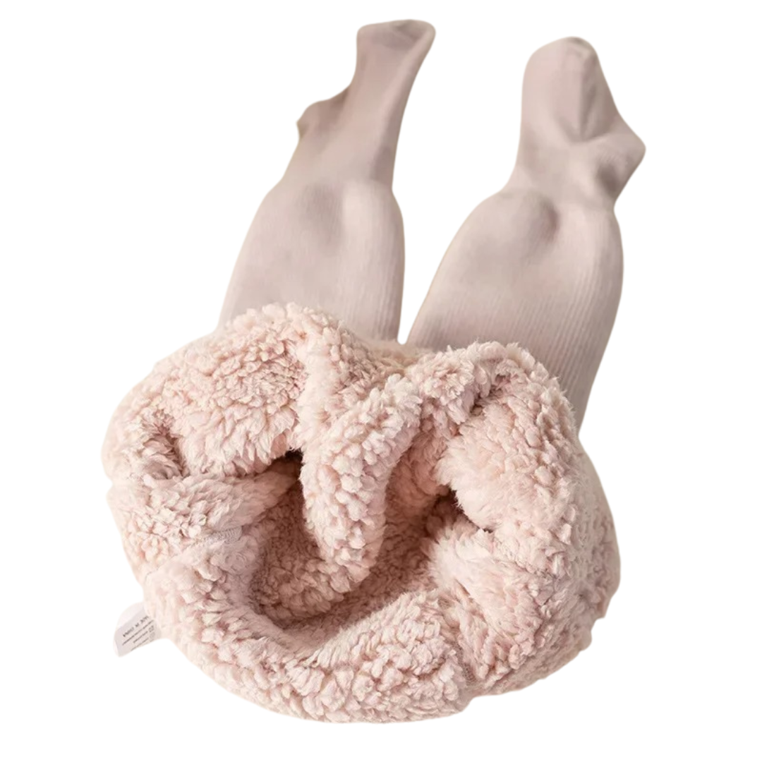 Tjocka vintertights i bomull för barn-Bellasverige-Rosa-XS (6-12M)-Hemnix