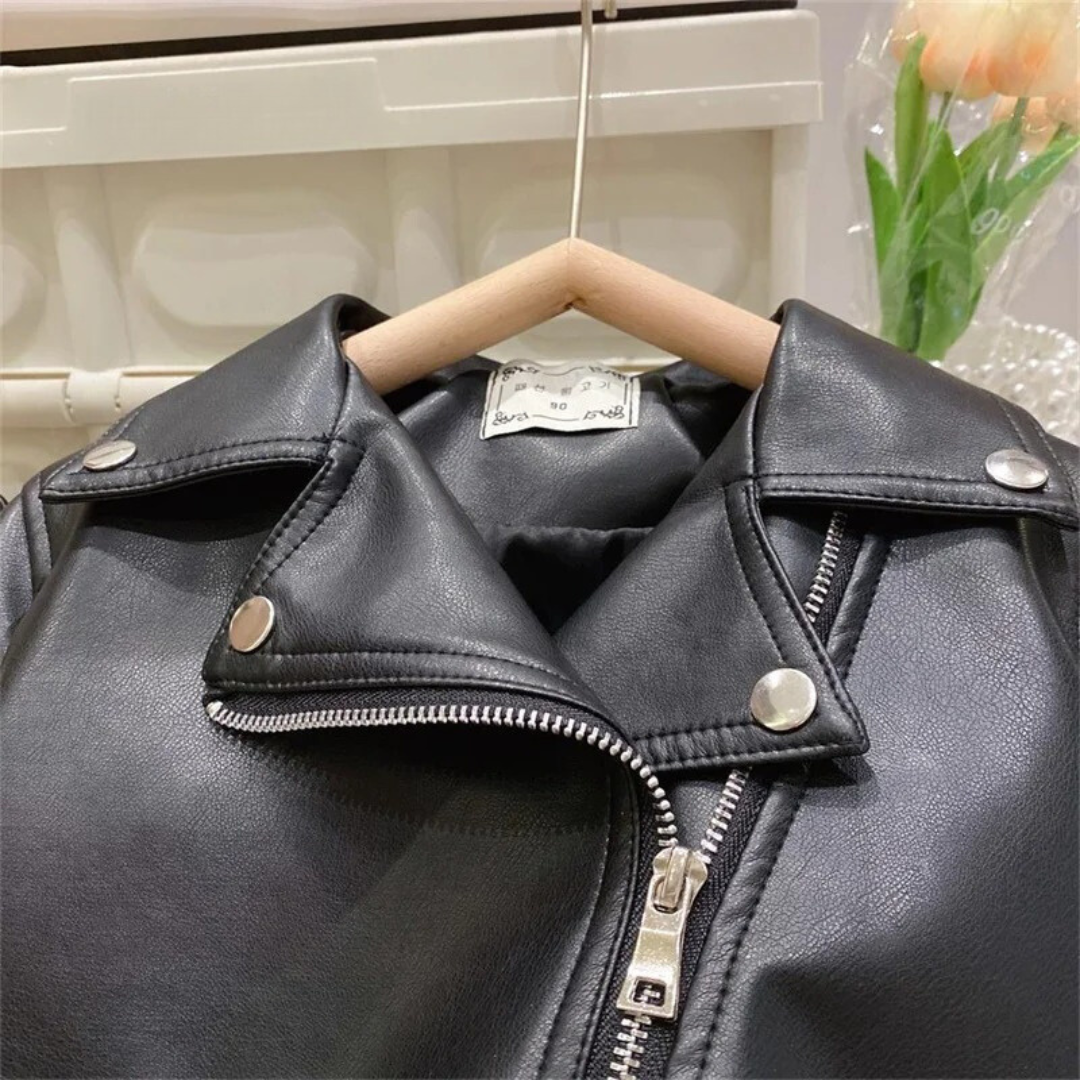 Läderjacka för barn-Hemnix-Hemnix