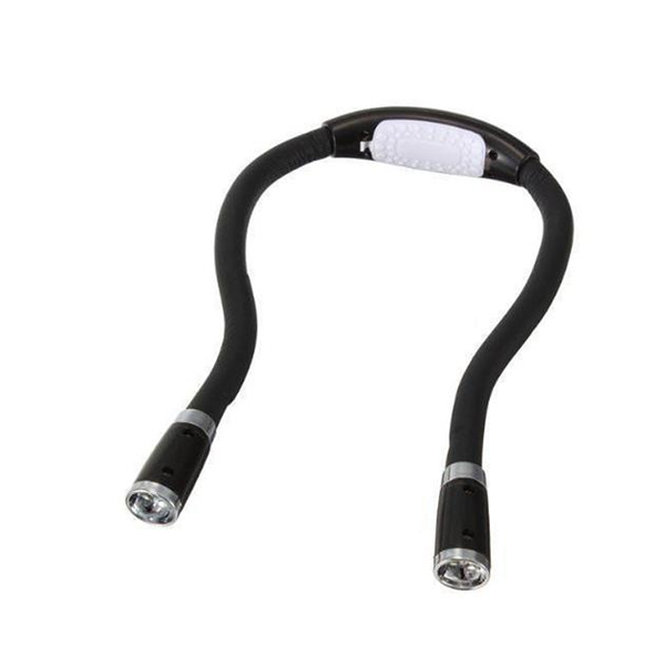 Flexibel handsfree stick- och virkningslampa – LED-halslampa för hantverk och läsning Carvallo