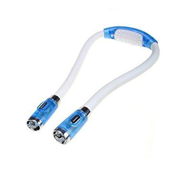 Flexibel handsfree stick- och virkningslampa – LED-halslampa för hantverk och läsning Carvallo