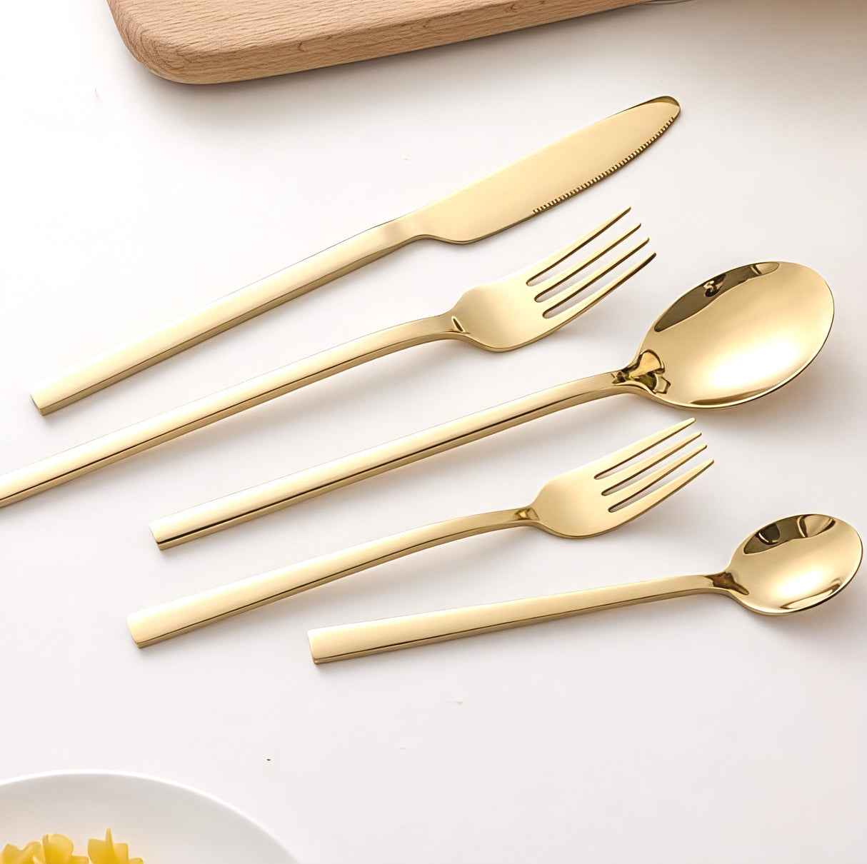 Bestickset Modern Rostfritt Stål Middagsservice Carvallo