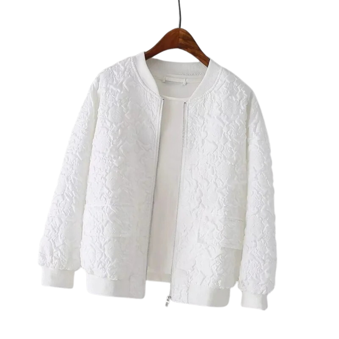 Casual jacka för damer-Hemnix-Vit-M-Hemnix