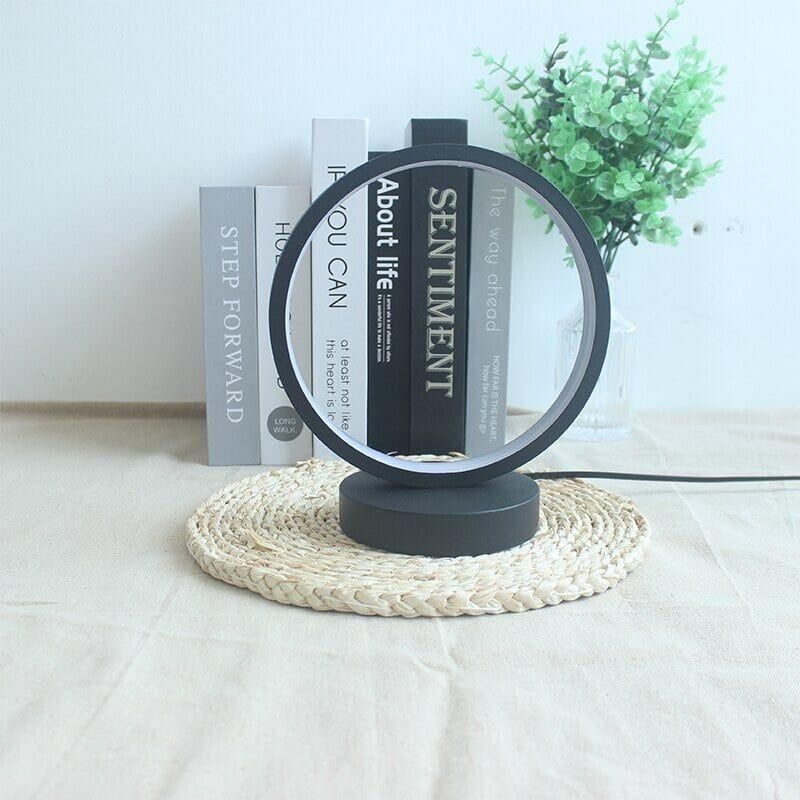 LumiRing Lampa - Modern LED Bordlampa för Sovezimmer Carvallo