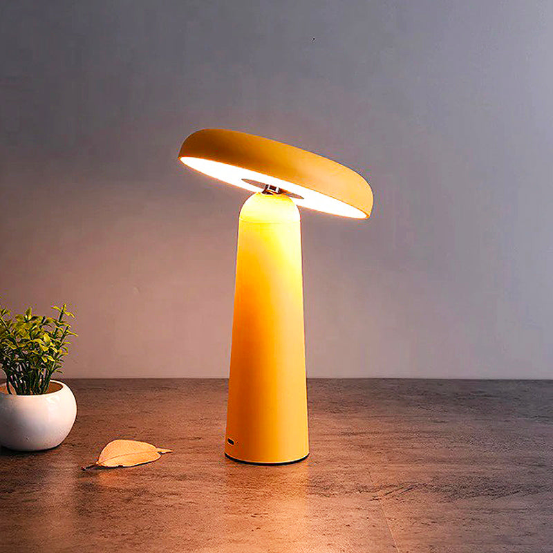 GlowForm Bordslampa – Stilren Svamplampa med Touch & LED Hemnix