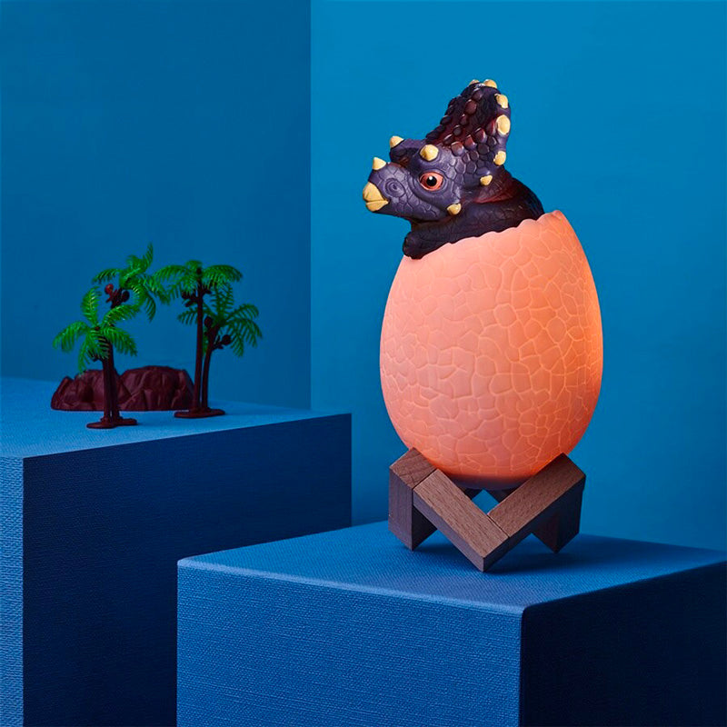 Dinosaur sänglampor för barn med 16 färgalternativ Carvallo