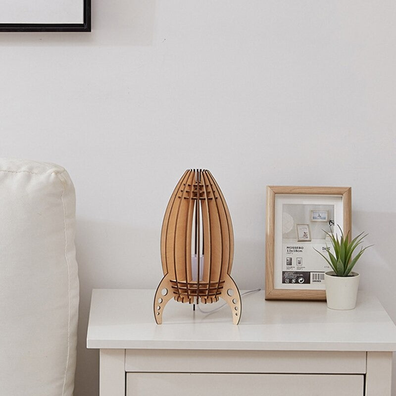 RocketLight Bordslampa – Retro Raketlampa i Edison stil Hemnix