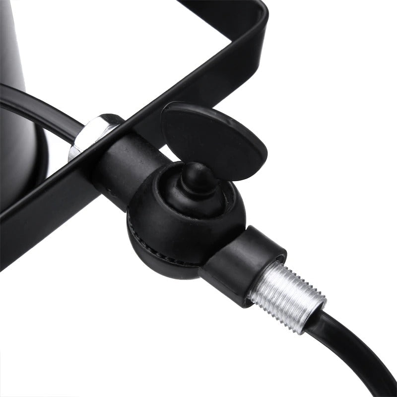 Vintage Industriell Väggen Sänglampa med Metallstruktur Carvallo